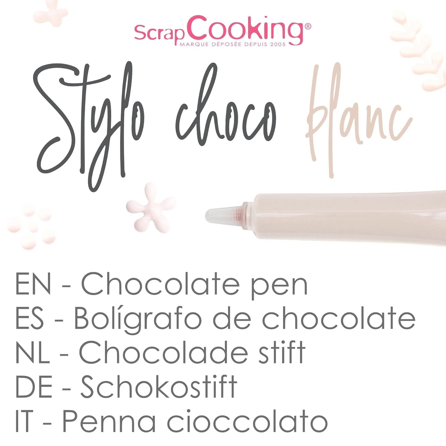 ScrapCooking - potravinářské barvivo, různé barvy, tuba na psaní, 25 gramů cukrové pasty Naty Shop