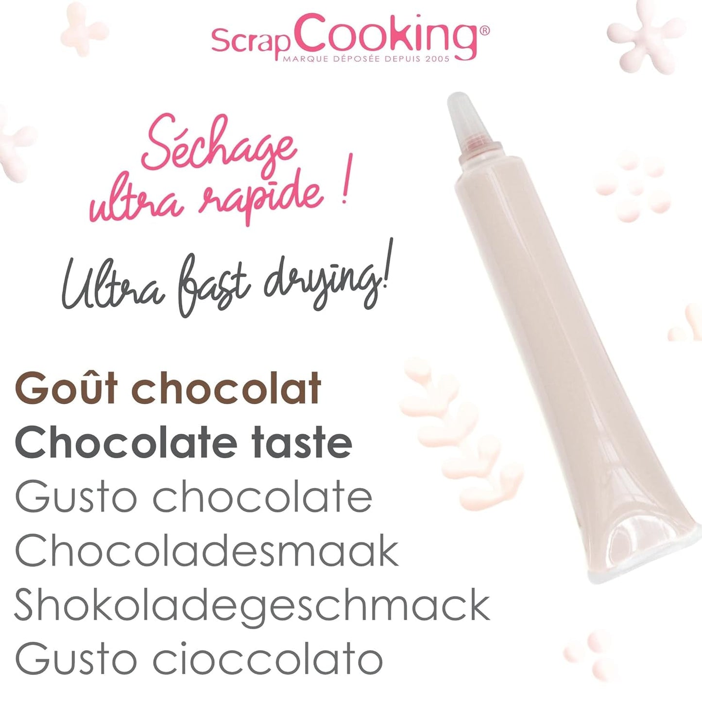 ScrapCooking - potravinářské barvivo, různé barvy, tuba na psaní, 25 gramů cukrové pasty Naty Shop