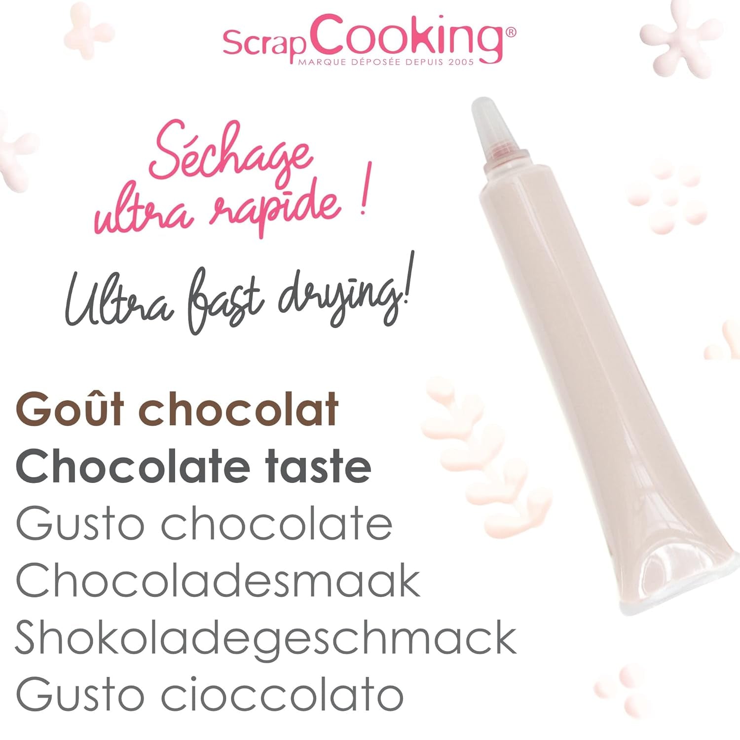 ScrapCooking - potravinářské barvivo, různé barvy, tuba na psaní, 25 gramů cukrové pasty Naty Shop
