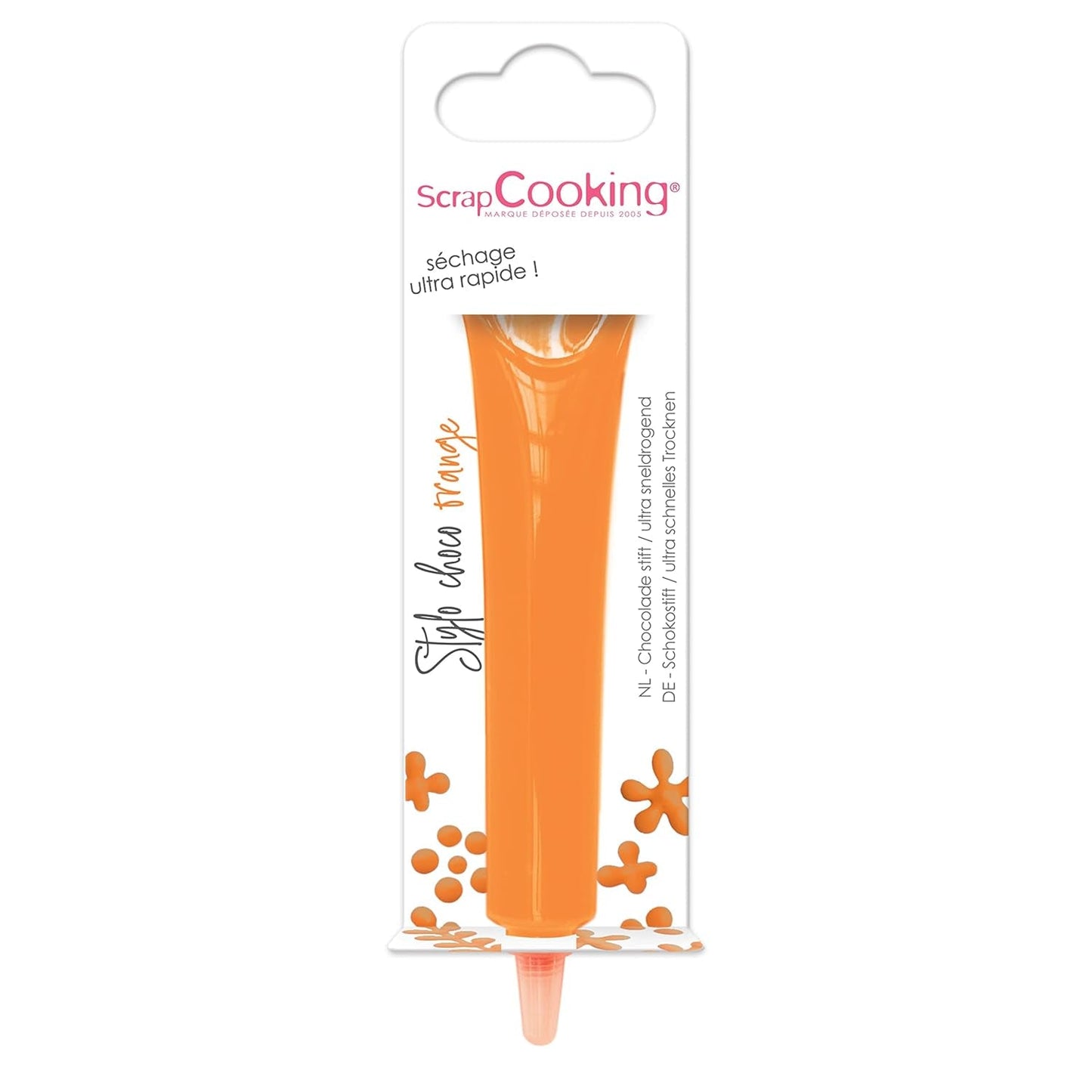 ScrapCooking - potravinářské barvivo, různé barvy, v tubě na psaní, 25 gramů Naty Shop Small Orange Sugar paste