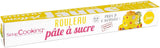ScrapCooking - Růžová fondánová roláda â'¬ 36 cm - Rolovaný černý fondán 430 g - Dortový toner ozdobný fondán na dorty, pečení, narozeniny, párty - Růžový - 7264 Naty Shop Žlutá cukrová pasta