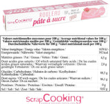 ScrapCooking - Růžová fondánová roláda â'¬ 36 cm - Rolovaný černý fondán 430 g - Dortový topper fondánová ozdoba na dorty, pečení, narozeniny, párty - Růžová - 7264 Cukrová pasta Naty Shop