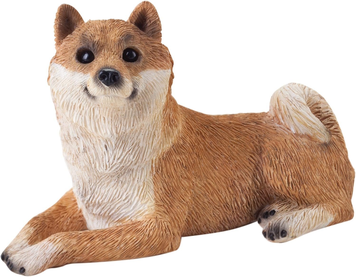 Socha, Pryskyřice, Bílá, Střední Velikost Naty Shop Sošky a Sochy Velikost S Shiba Inu