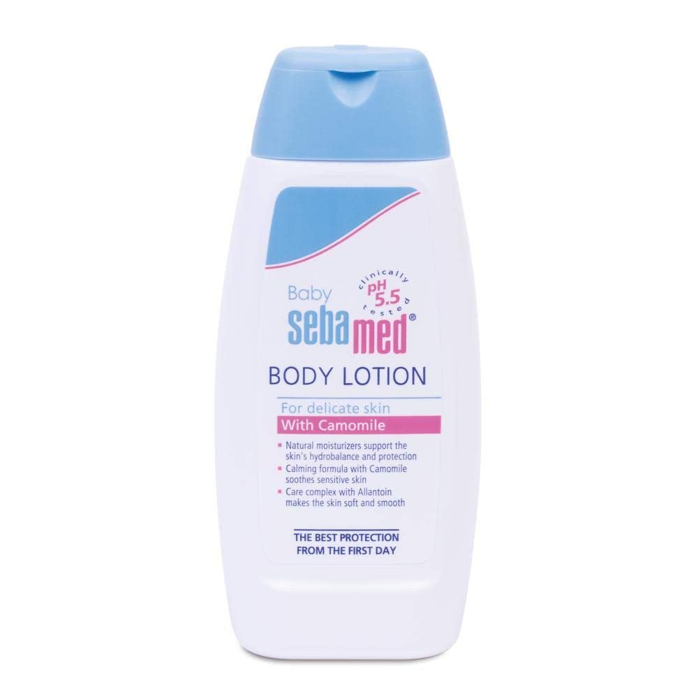 Seba Med Dětské tělové mléko 200ml pro děti - péče o pleť a koupel Naty Shop