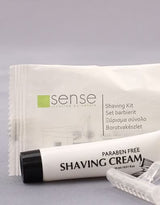 Sada hotelový krém + holicí strojek – Sense Cosmetica Hoteliera Naty Shop