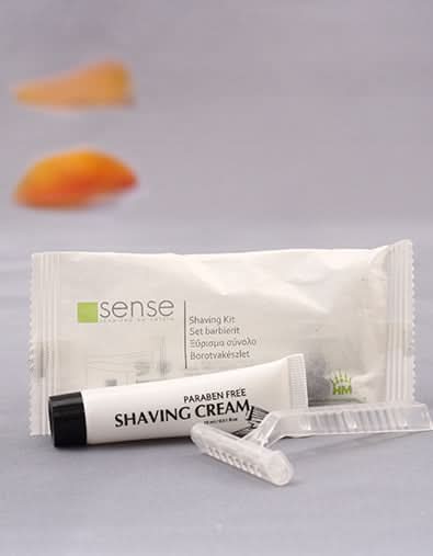Sada hotelový krém + holicí strojek – Sense Cosmetica Hoteliera Naty Shop