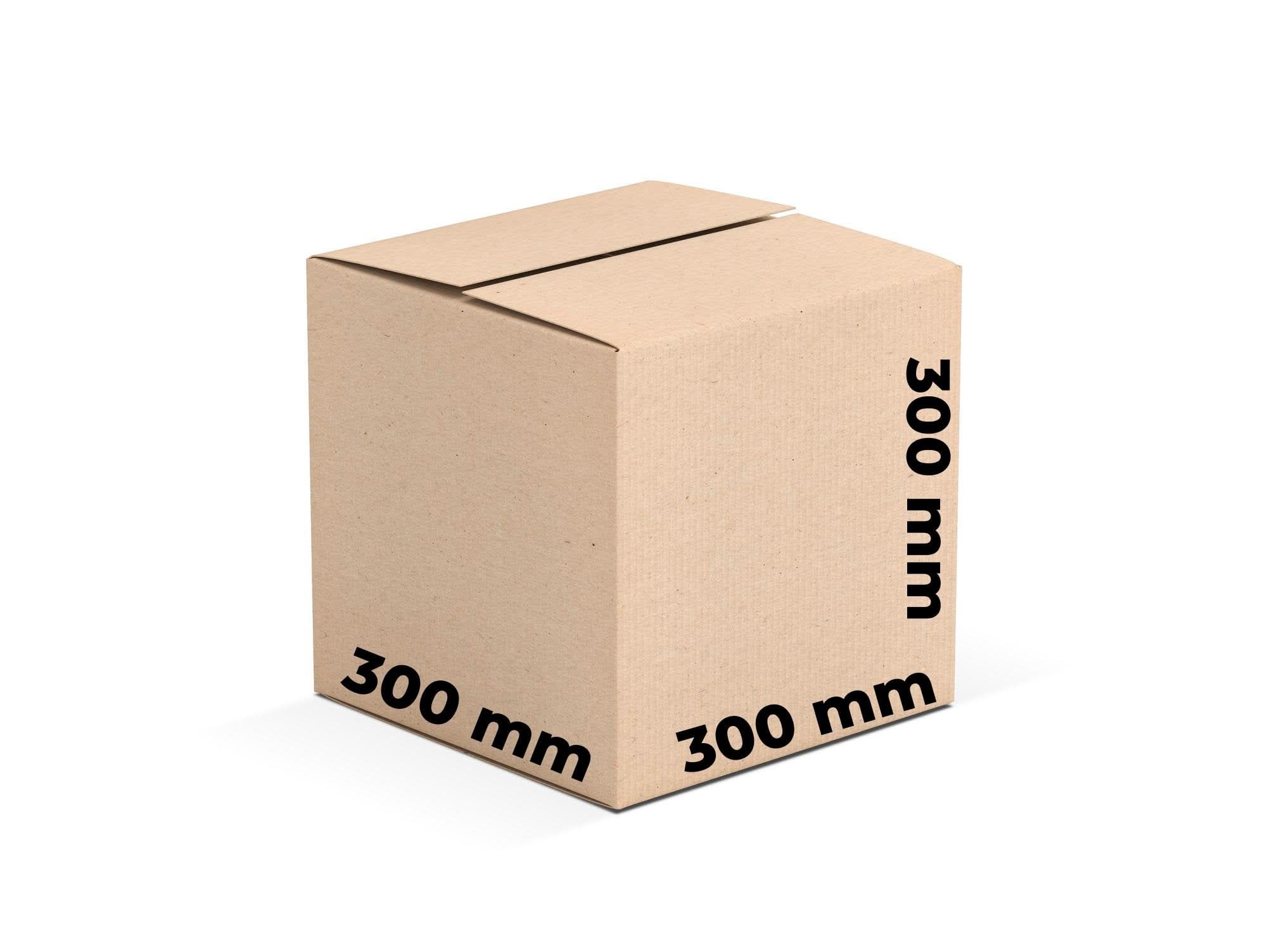 Sada 20 kartonových krabic CO3, 300 x 300 x 300 balicích krabic Nati Shop