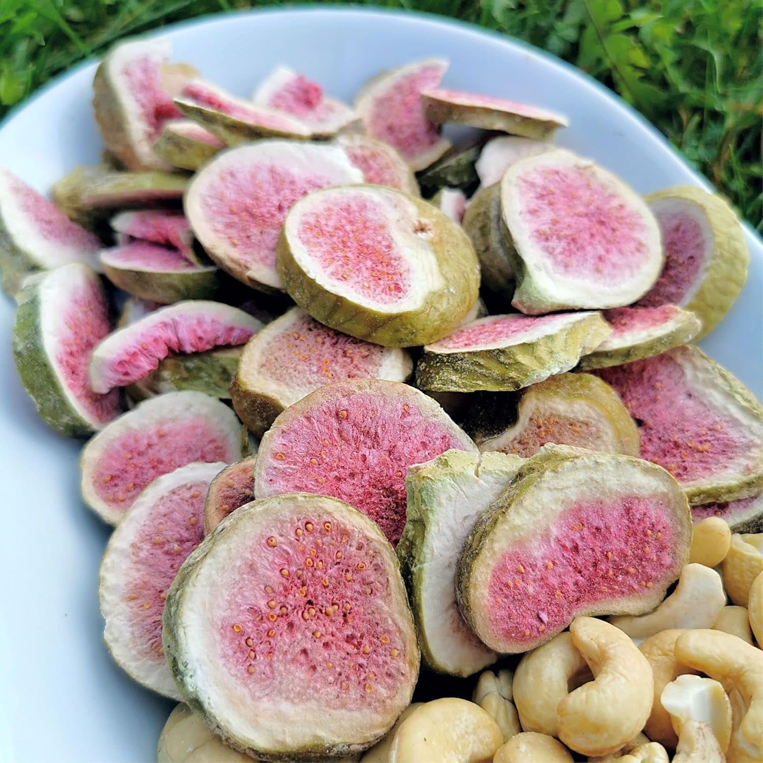 Lyofilizované fíky 100% přírodní sušené fíky | Bez přidaného cukru Zdravé mrazem sušené sladkosti | Mrazem sušené ovoce Mrazem sušené fíky | ZingyZoo (100g) Dehydrované produkty Naty Shop