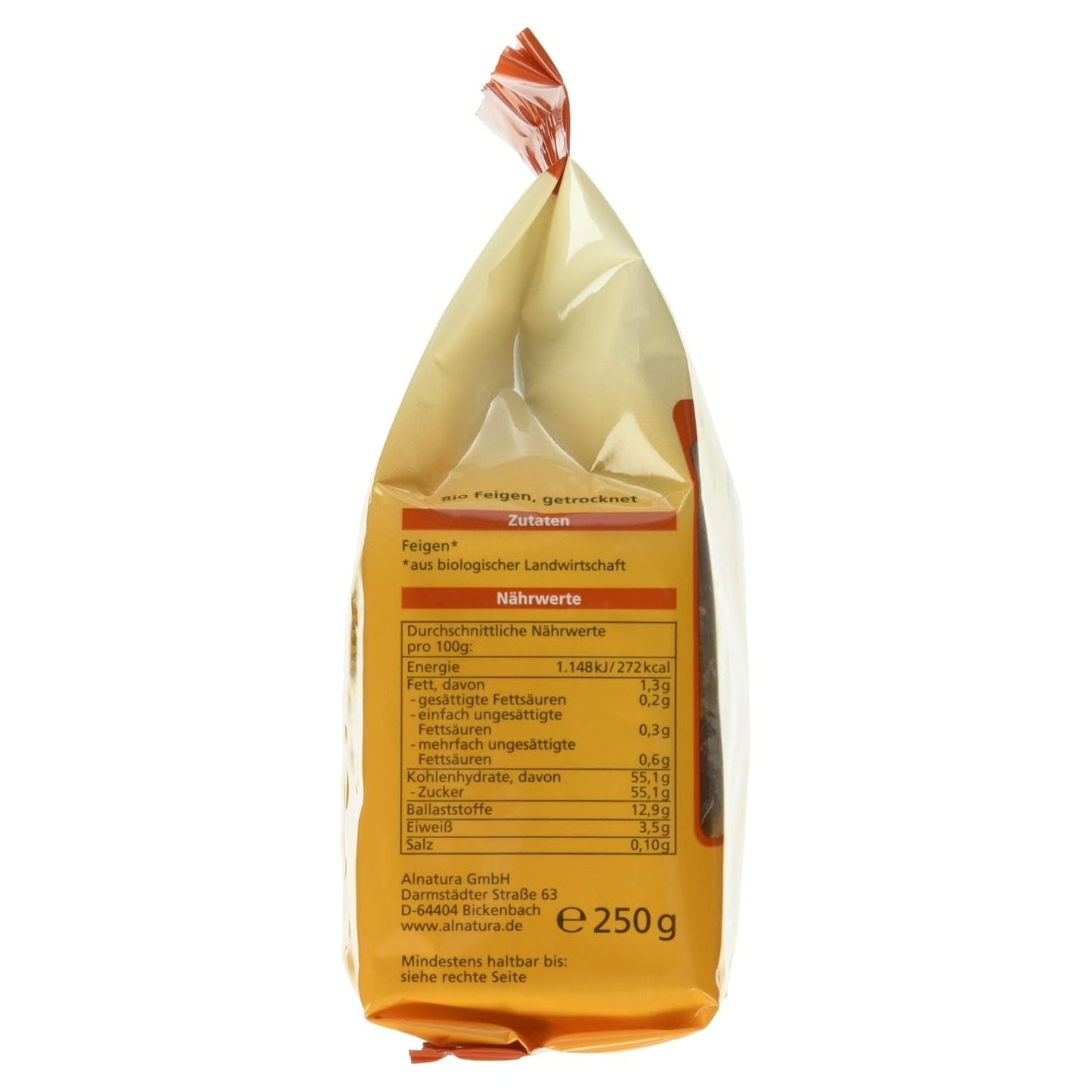 Sušené bio fíky, 250g Naty Shop dehydratované produkty