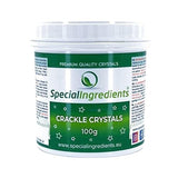 Speciální ingredience Crackle Crystals Crackle 500g Nejvyšší kvalita, bez GMO, ideální pro dorty, sladkosti a zmrzlinu Naty Shop Cukrová pasta 100G