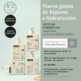 Suavinex, Syndet dětský šampon na pokožku a vlasy, bez mýdla, 750ml + hydratační tělové mléko, 750ml, vhodný pro citlivou pokožku a novorozence, s 90%-93% přírodních složek. Děti - Koupel a péče o pleť Naty Shop