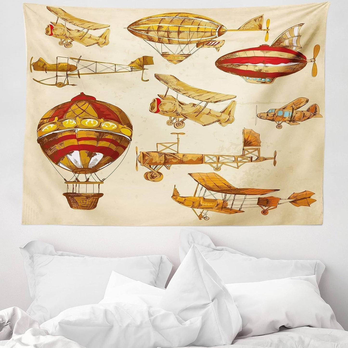 Tapiserie abakuhaus wanderlust zvířecí mapa světa kreslených filmů - Naty Shop