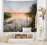 Tapiserie abakuhaus toulání zvíře mapa světa kresby Home - Doplňky a dekorace Naty Shop Růžová a modrá 230L X 140B Cm