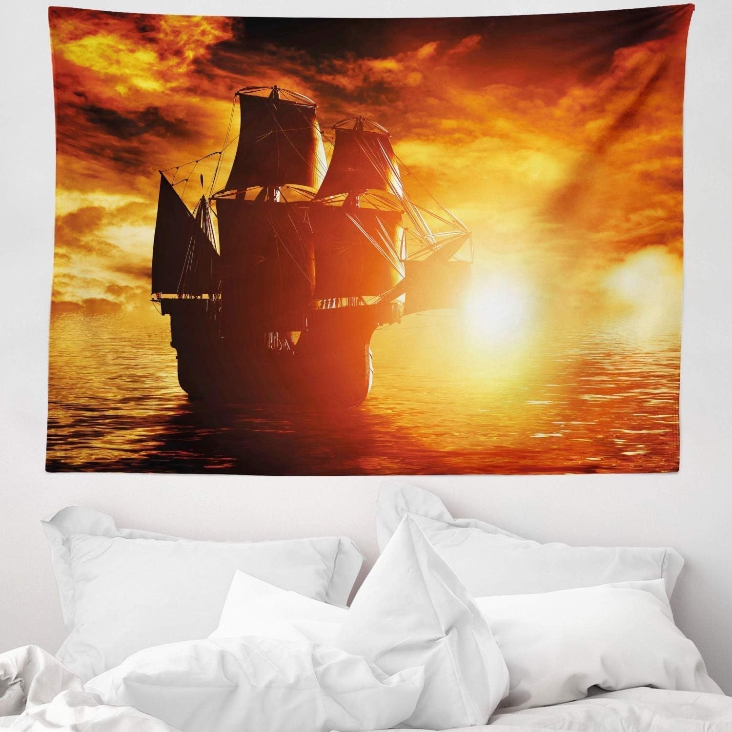 Tapiserie abakuhaus wanderlust zvířecí mapa světa kreslených filmů - Naty Shop