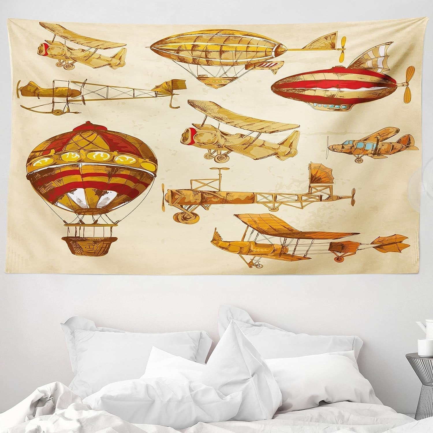 Tapiserie abakuhaus wanderlust zvířecí mapa světa kreslených filmů - Naty Shop