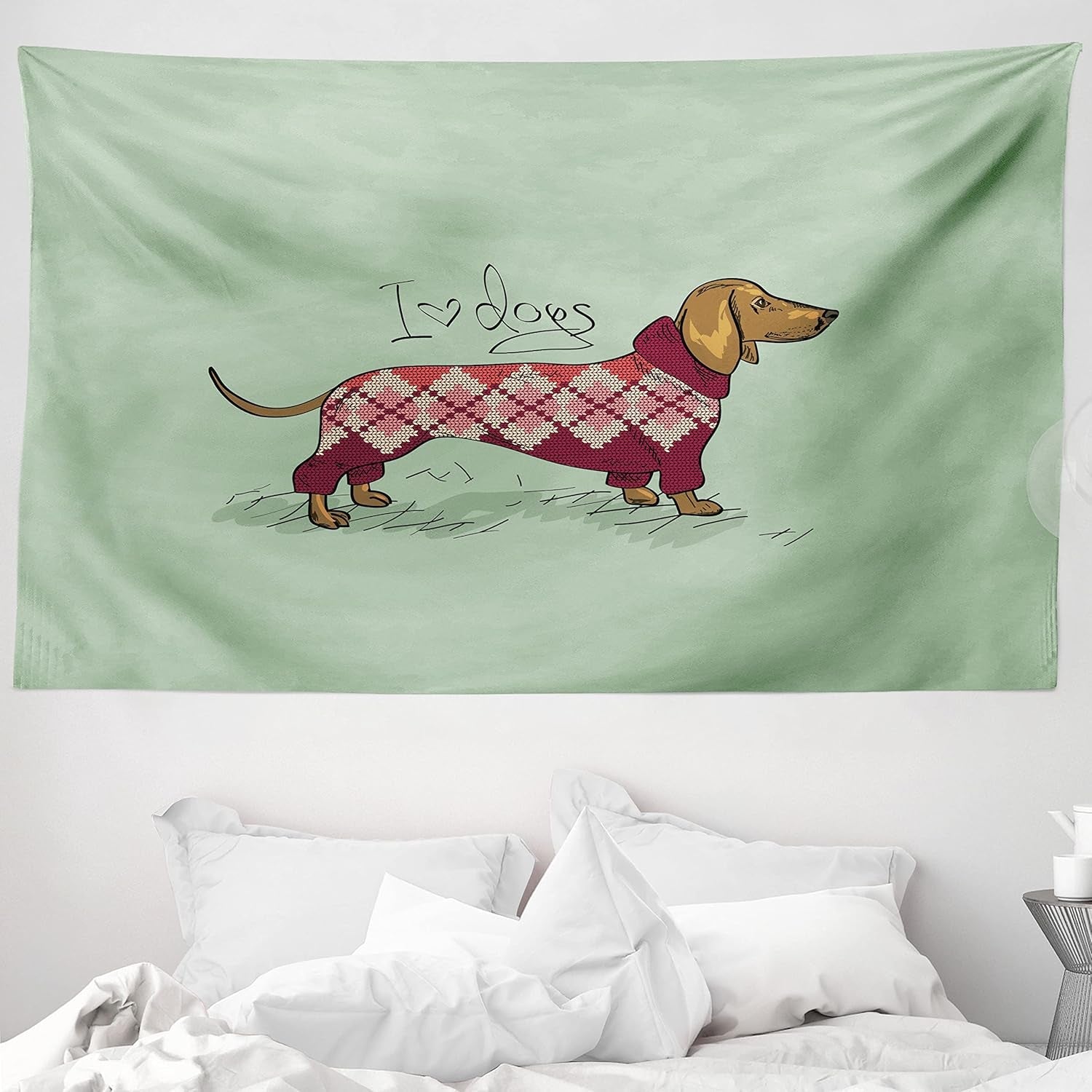 Tapiserie abakuhaus wanderlust zvířecí mapa světa kreslených filmů - Naty Shop