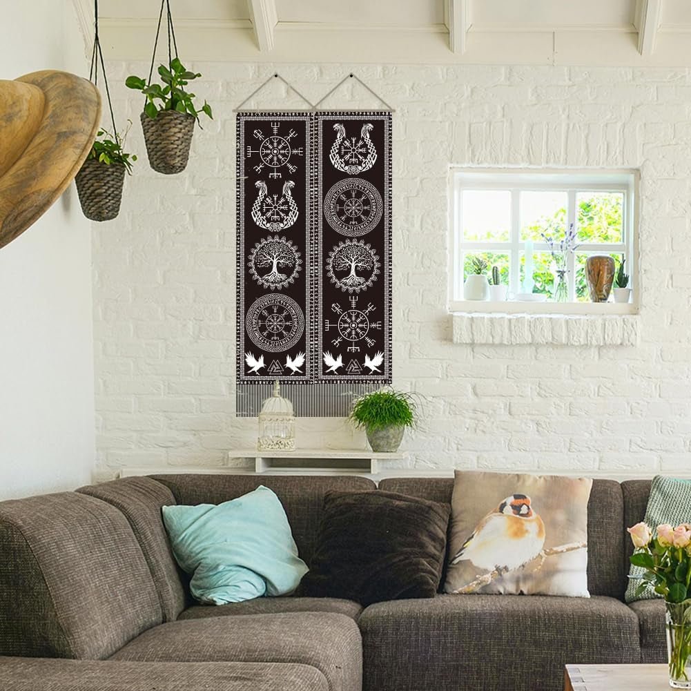 Tapiserie ahandmaker viking symbol strom života runy House - doplňky a dekorace Naty Shop