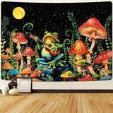Tapiserie alishomtll žába houba měsíc hvězdy barevné Home - Doplňky a dekorace Naty Shop Multi 150L X 130B Cm