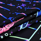Tapiserie alishomtll fluorescenční houba černá mandala Home - Doplňky a dekorace Naty Shop