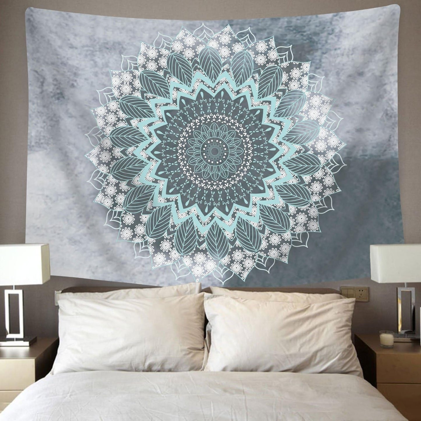 Tapiserie alishomtll indická mandala jóga hippie látka Home - Doplňky a dekorace Naty Shop