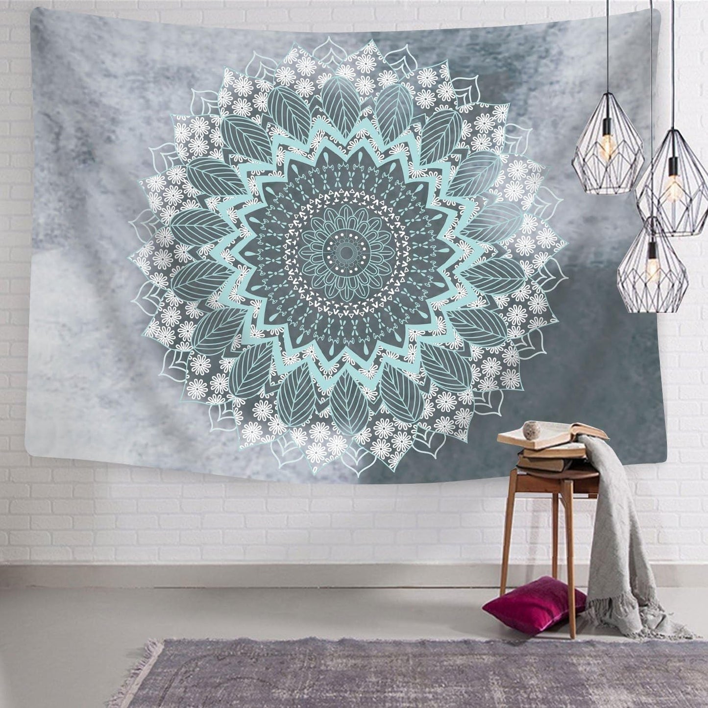 Tapiserie alishomtll indická mandala jóga hippie látka Home - Doplňky a dekorace Naty Shop