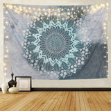 Tapiserie alishomtll indická mandala jóga hippie látka Home - Doplňky a dekorace Naty Shop 1 mandala (šedá+modrá) 235L X 235B Cm