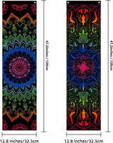 Tapiserie alishomtll pack mandala reaktivní bohémská vertikální Home - Doplňky a dekorace Naty Shop