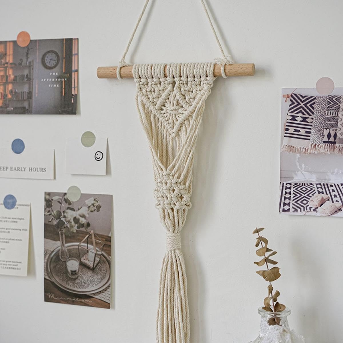 Tkaná avoik gobelín 2ks doma elegantní nástěnná dekorace Home - Doplňky a dekorace Naty Shop