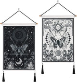 Gobelín kusy betylfoy malé gobelíny flitry slunce měsíc Home - Doplňky a dekorace Naty Shop Lunar Eclipse