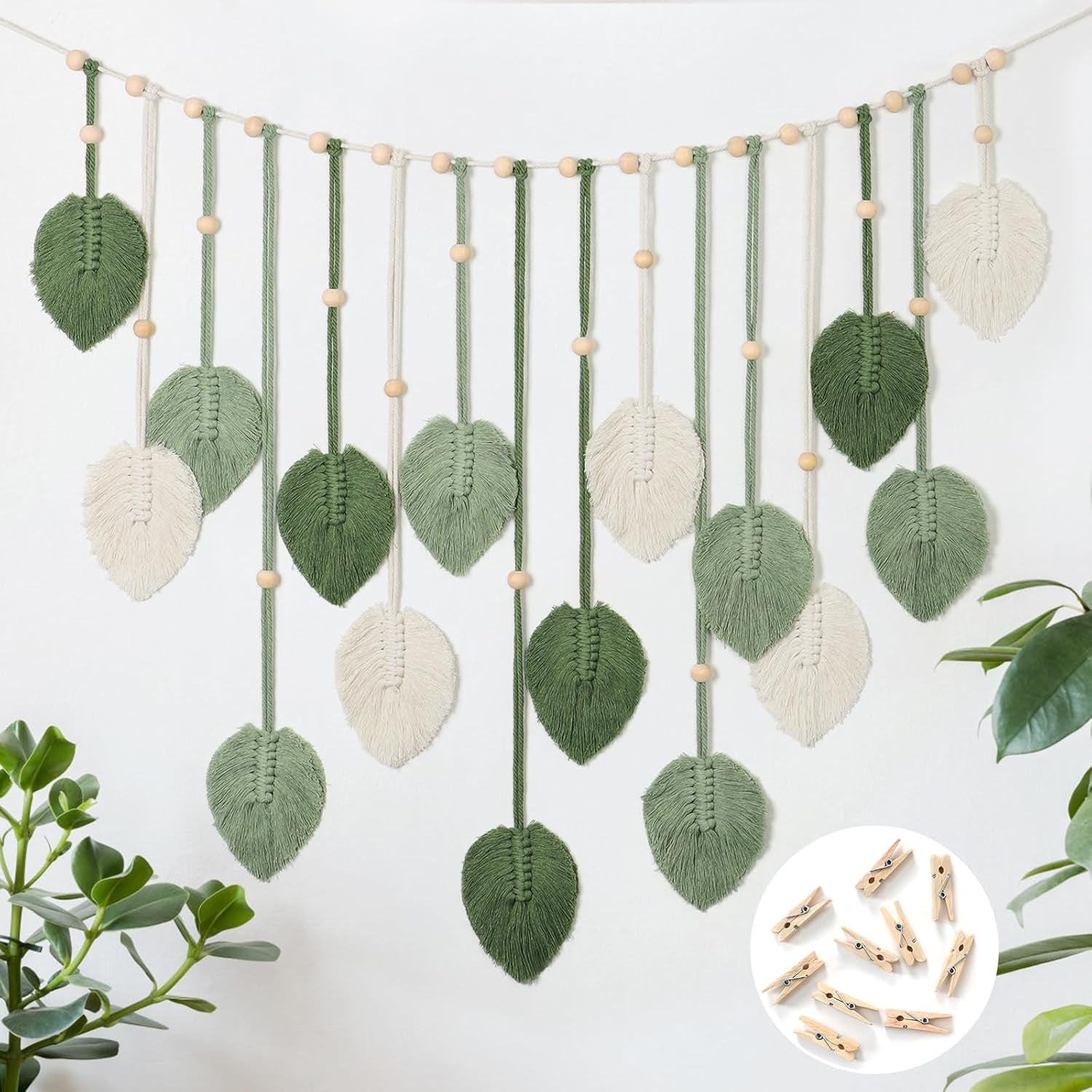Tapiserie betylfoy nástěnný závěs velký dekorační list Home - Doplňky a dekorace Naty Shop Greetings