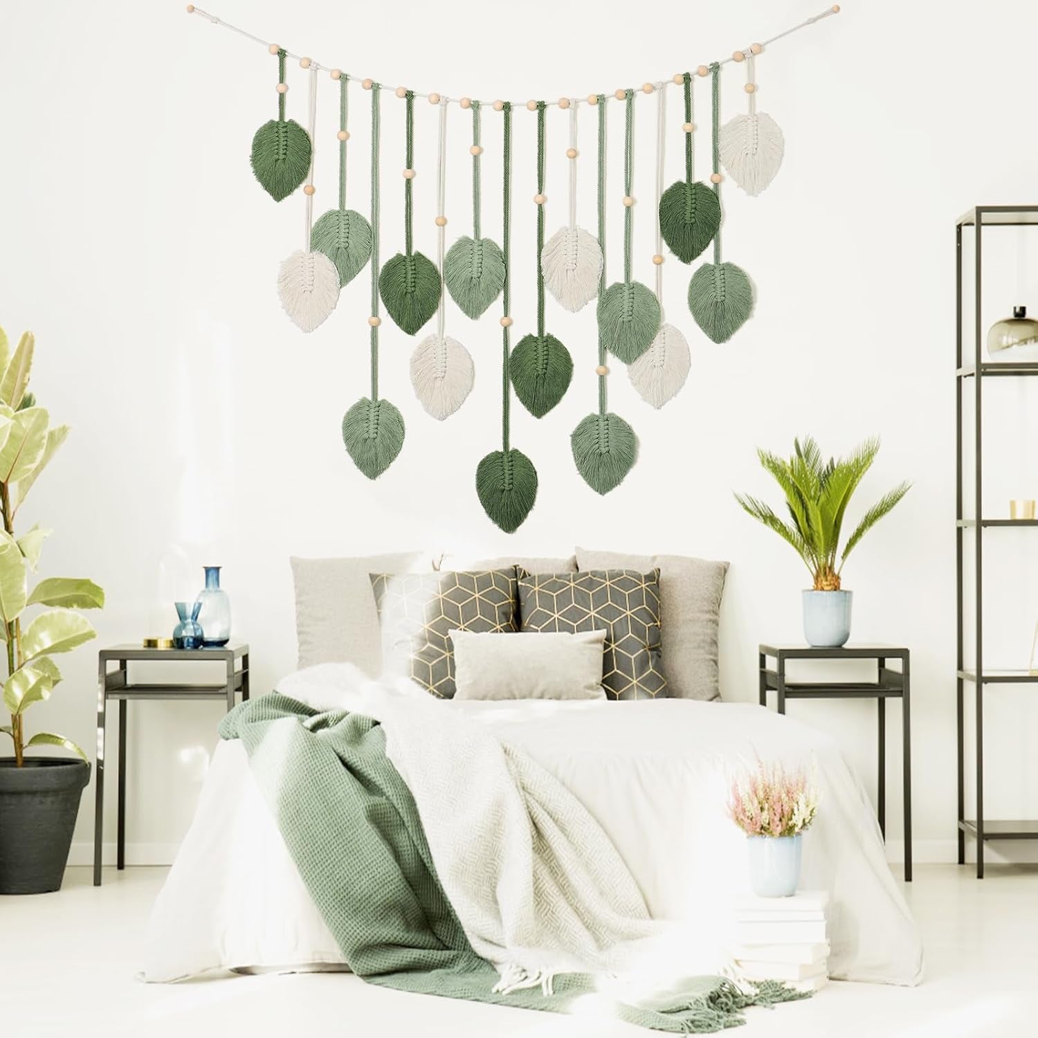 Tapiserie betylfoy nástěnný závěs velký dekorační list Home - Doplňky a dekorace Naty Shop