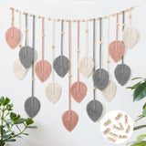 Tapiserie betylfoy nástěnný závěs velký dekorační list Home - Doplňky a dekorace Naty Shop Pink