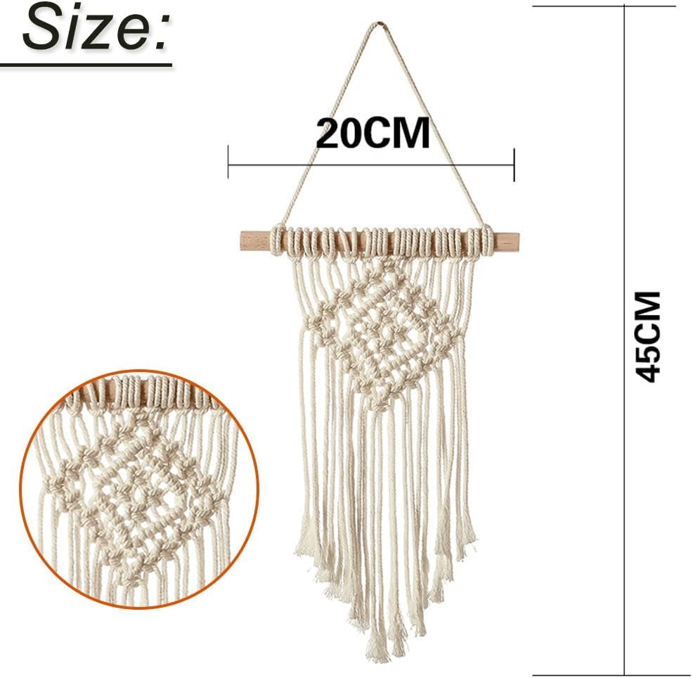 Ručně tkaný gobelínový závěs v elegantním stylu Home - Doplňky a dekorace Naty Shop