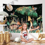 Tapiserie džungle houby visící šneci z lesa Home - Doplňky a dekorace Naty Shop