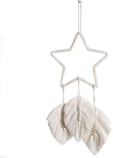 Tapiserie deco lapač snů tkaná bílá nástěnná dekorace Home - Doplňky a dekorace Naty Shop Stellar Spring