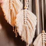 Tapiserie deco lapač snů tkaná bílá nástěnná dekorace Home - Doplňky a dekorace Naty Shop