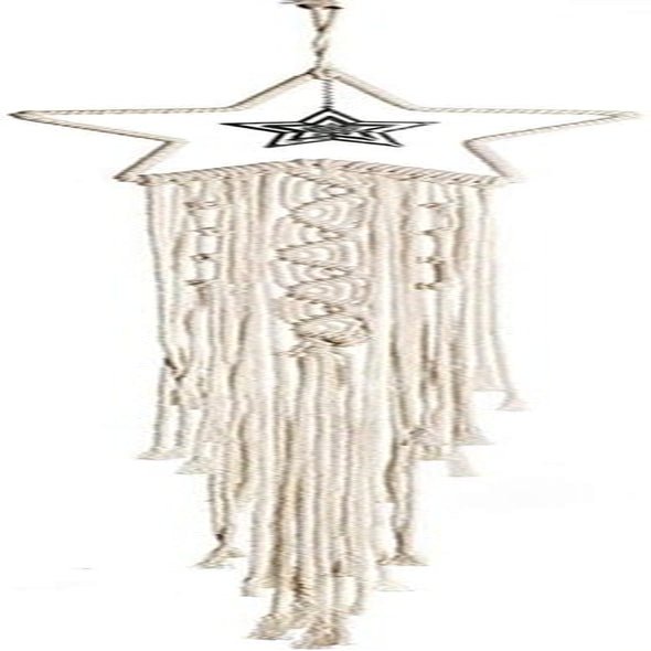 Tapiserie deco lapač snů tkaná bílá nástěnná dekorace Home - Doplňky a dekorace Naty Shop White