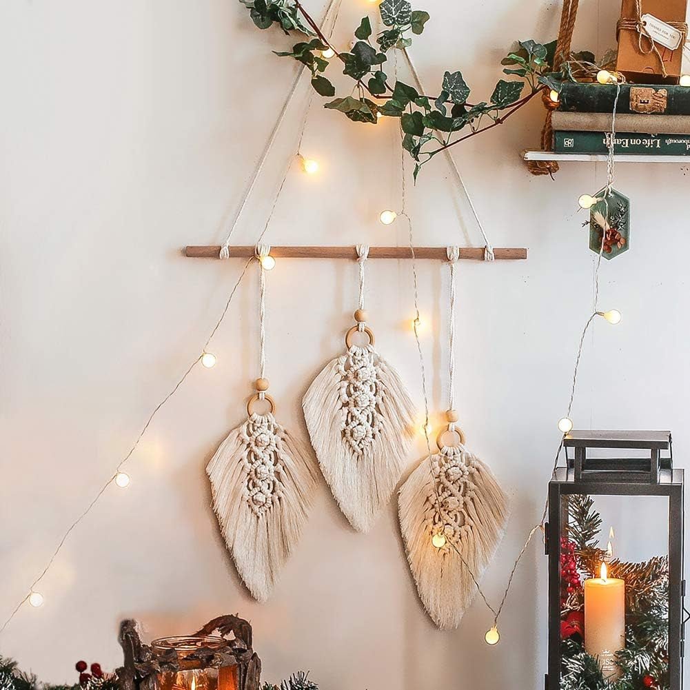 Deco gobelín lapač snů tkaná bílá nástěnná dekorace Home - Doplňky a dekorace Naty Shop Sheet arch