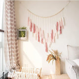 Tapiserie deco závěsné tkané pastevecké dřevěné korálky Home - Doplňky a dekorace Naty Shop