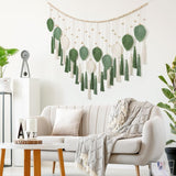Tapiserie Dremisland velké béžové zelené listy střapce Home - Doplňky a dekorace Naty Shop