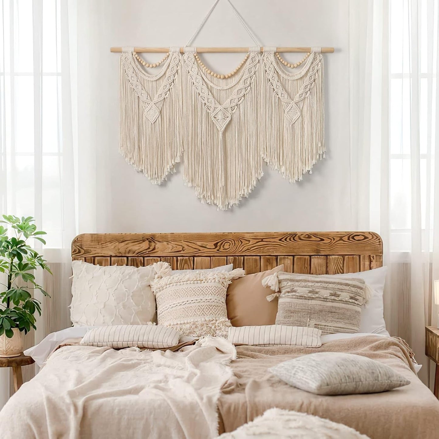 Tapiserie dremisland velká deco tkaná béžová Casa - Doplňky a dekorace Naty Shop