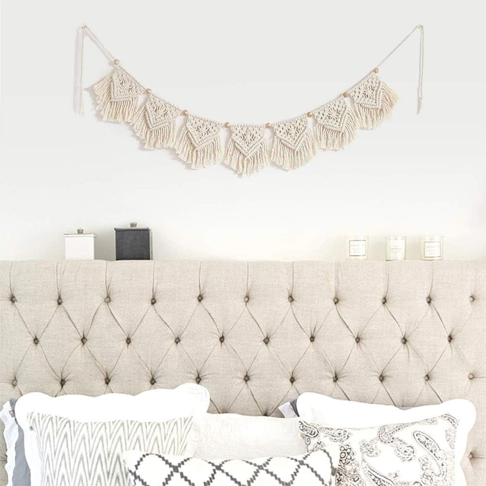 Tapiserie třásně girlanda banner bavlněné svatební látky Home - Doplňky a dekorace Naty Shop