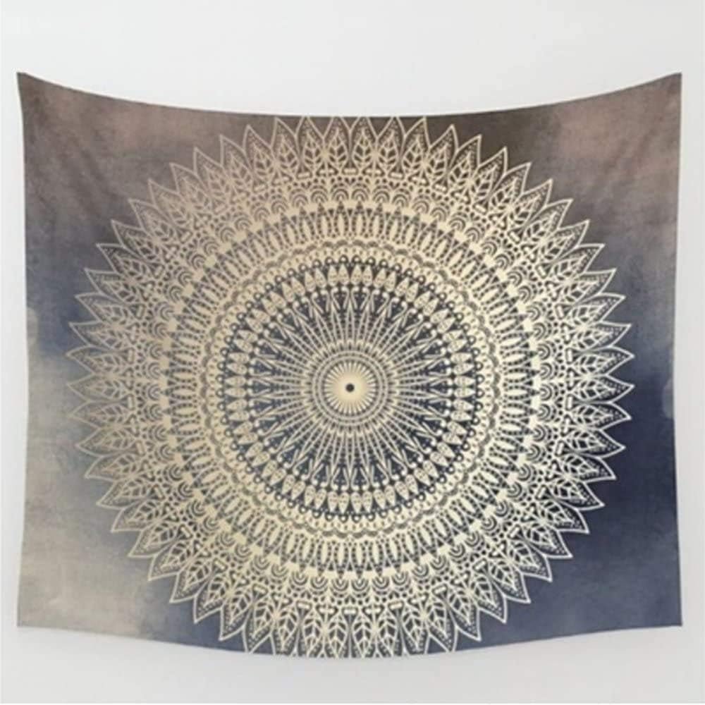 Indický gobelín ze zlata, mandala látka, Goa Home - Doplňky a dekorace Naty Shop