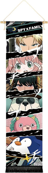 Tapiserie visící plátno na zeď art banner anime Home - Doplňky a dekorace Naty Shop Malování očí