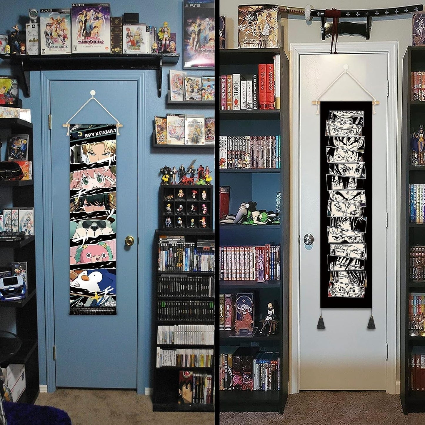 Tapiserie visící plátno na zeď art banner anime Home - Doplňky a dekorace Naty Shop