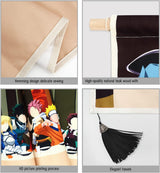 Tapiserie visící plátno na zeď umělecká malba anime postavičky Home - Doplňky a dekorace Naty Shop