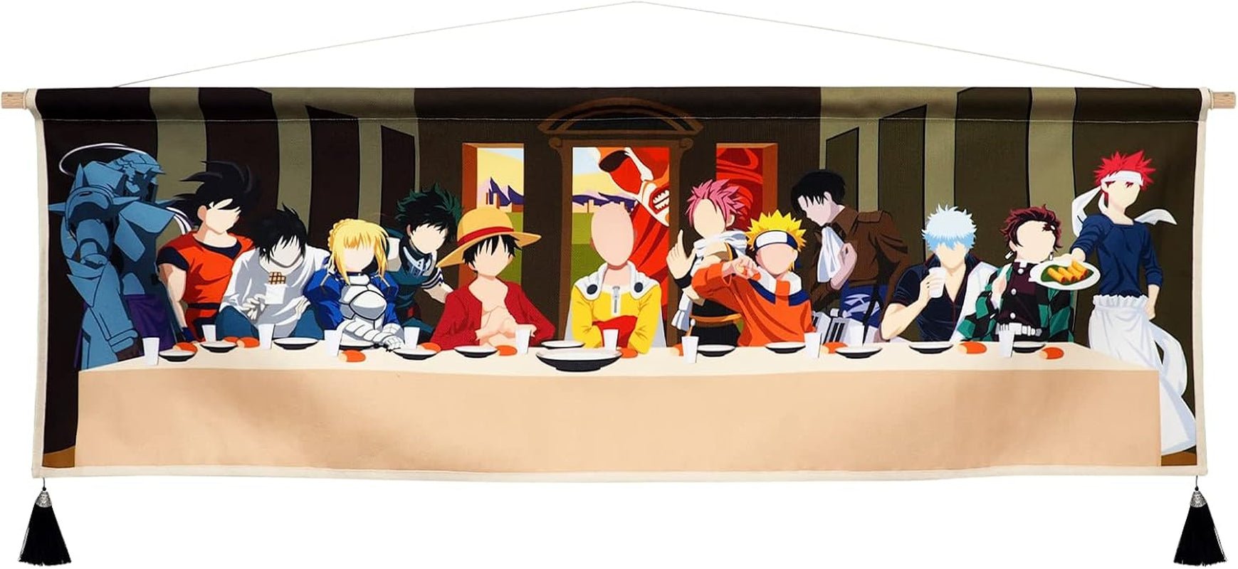 Tapiserie visící plátno malba na zeď anime postavy Domů - Příslušenství a dekorace Naty Shop Výchozí název