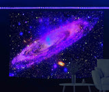 Holavida gobelín fluorescenční galaxie hvězdná obloha abstraktní estetický Home - Doplňky a dekorace Naty Shop