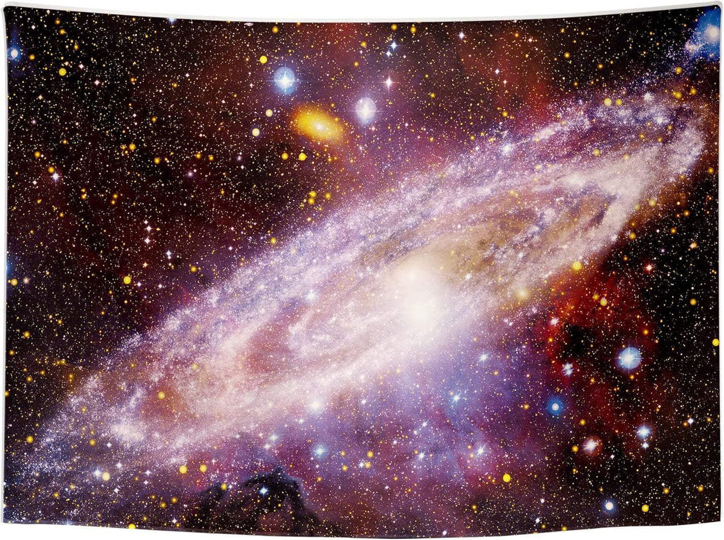 Holavida gobelín fluorescenční galaxie hvězdná obloha abstraktní estetický Home - Doplňky a dekorace Naty Shop