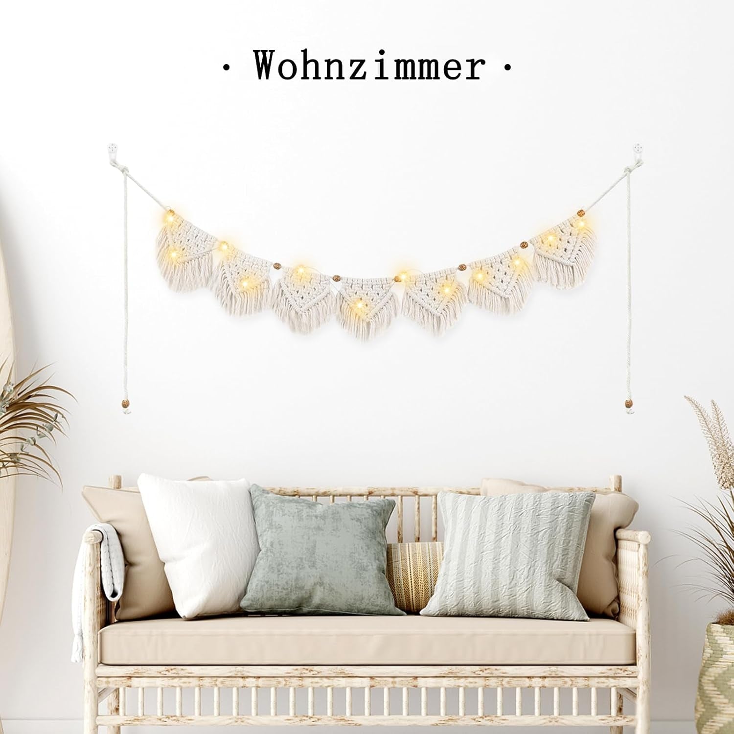Tapiserie ihonyi deco chic třásňová girlanda s ledem Domů - Doplňky a dekorace Naty Shop
